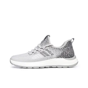 Ritai Anti Slip Wear Resistant Low Top Casual Shoes Men's Gray