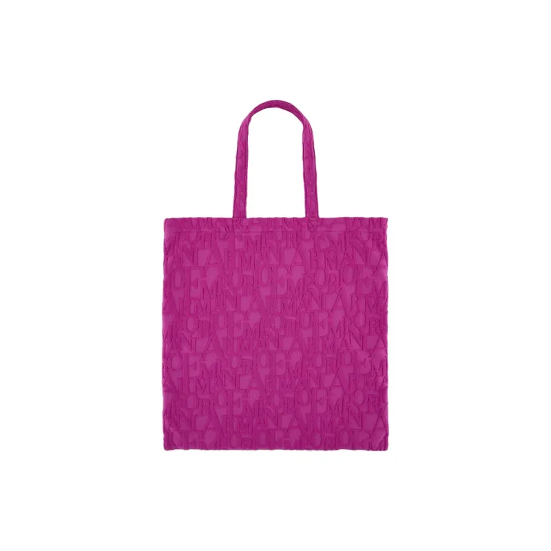 EMPORIO ARMANI Polyester Shoulder Bag Unisex Pink Purple-1