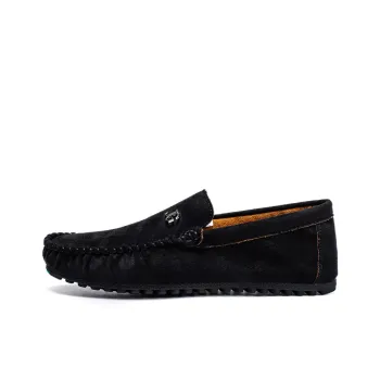 Black tailed Deer Loafers Men's