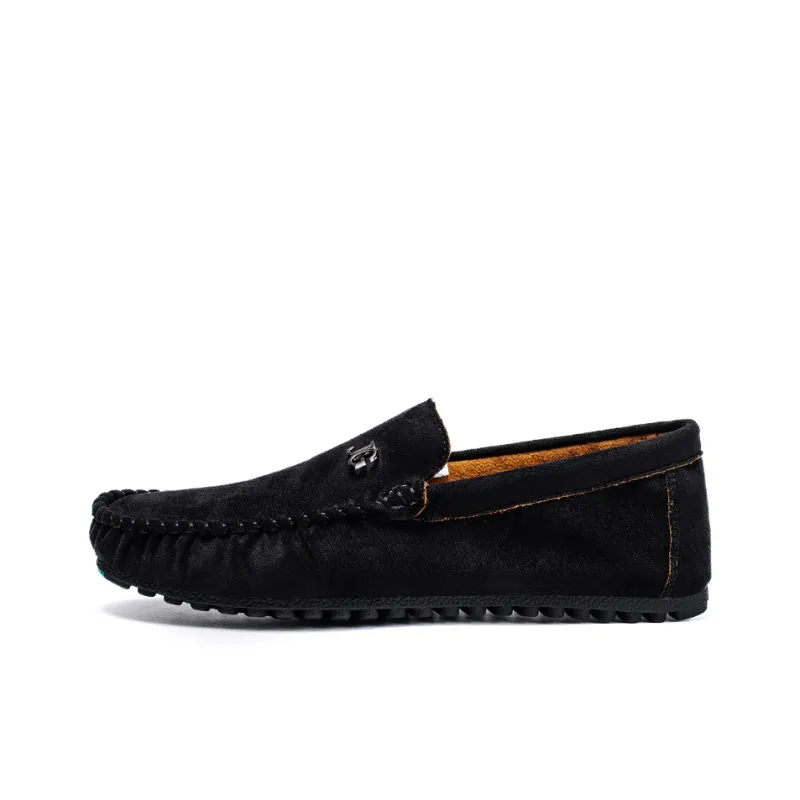 Black tailed Deer Loafers Men's-0