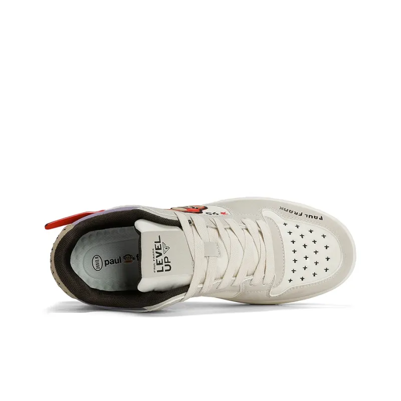 PAUL FRANK Campus Style Students Slip Resistant And Breathable Low Top Skateboard Shoes Men's-6
