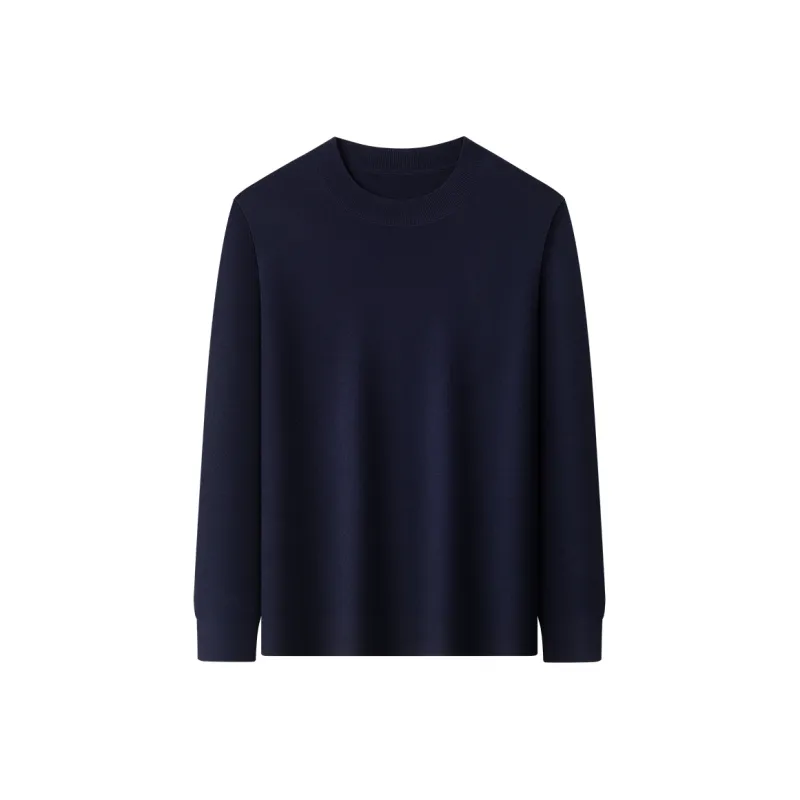 BILISISHANYANG Base Layer Thermal Fashion Wool Sweaters Men's-0