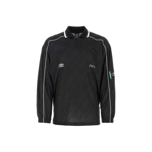 Umbro Long Sleeved Tech Polo Shirt