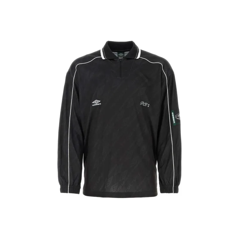 Umbro Long Sleeved Tech Polo Shirt-0