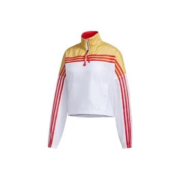 Adidas Jackets Women's White Yellow