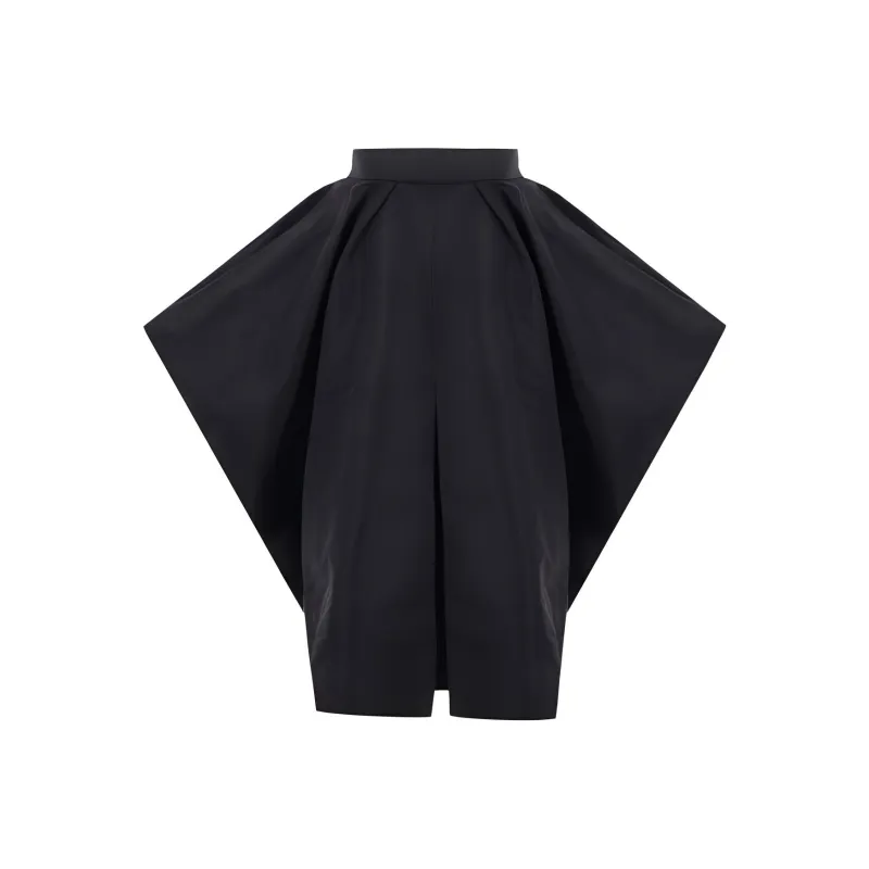 Alexander McQueen Gathered Draped Skirt-1