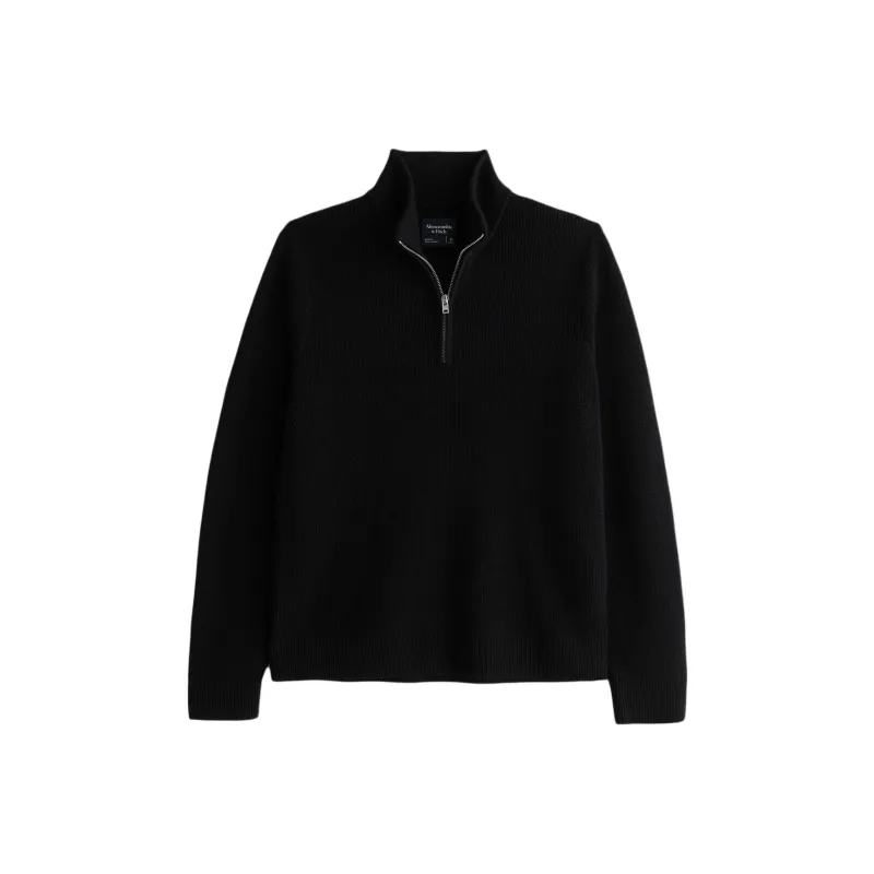 Abercrombie＆Fitch Sweaters Men Black-0