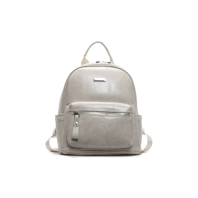 Yalu PU Backpack Women's Black/Brown/Pink/Gray/Ecru-20