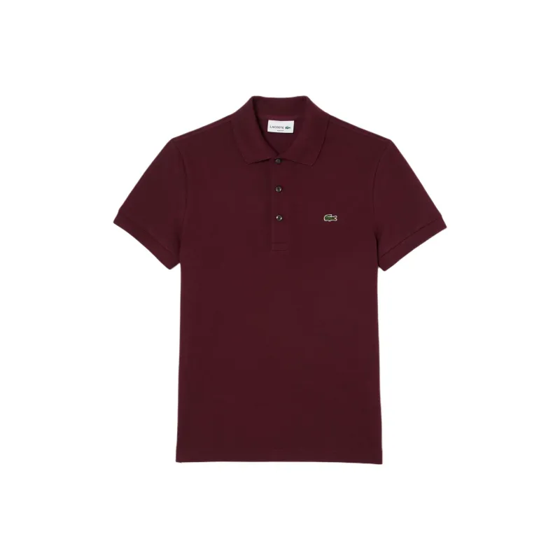 LACOSTE Polo Shirt Men's Bordeaux-0