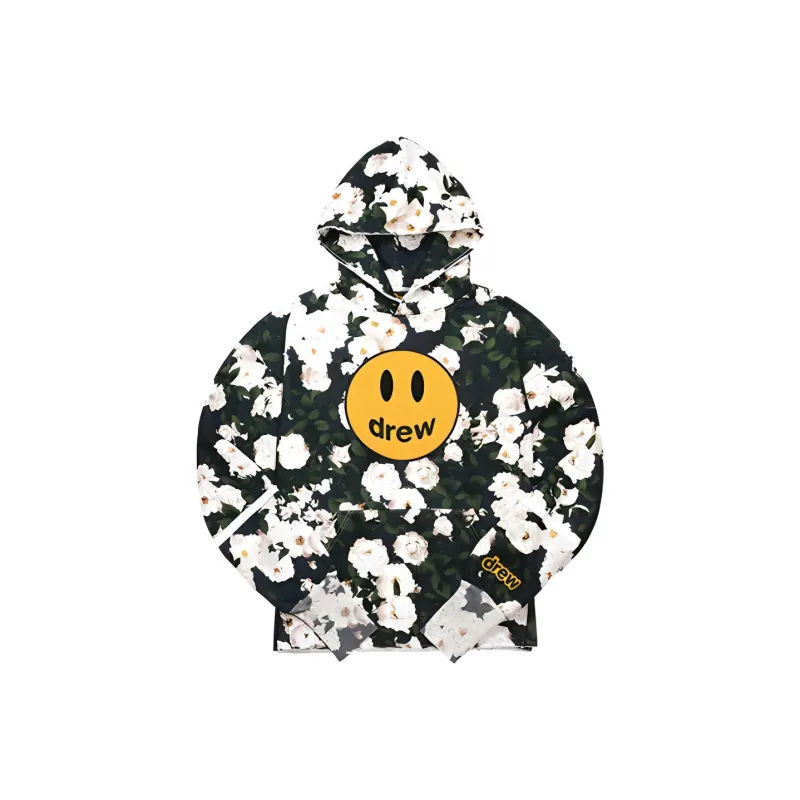 Drew House Smiley Collection Sweatshirts Unisex Black-0