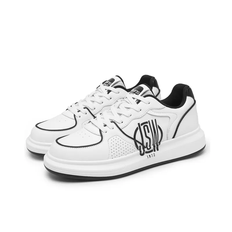JEANSWEST Air Force 1 Slip Resistant, Abrasion Resistant, Lightweight, Breathable Low Top Skateboard Shoes Unisex-9