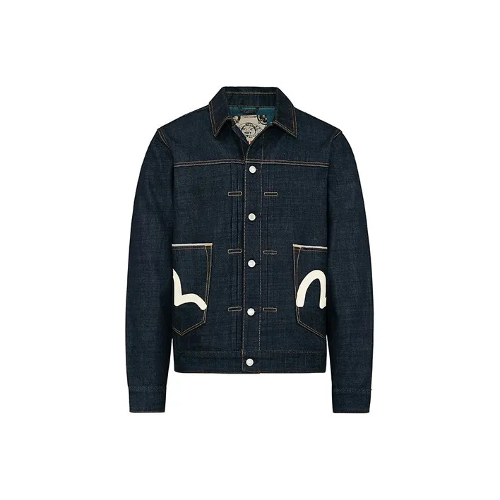 EVISU Jackets Men Marine Blue-0