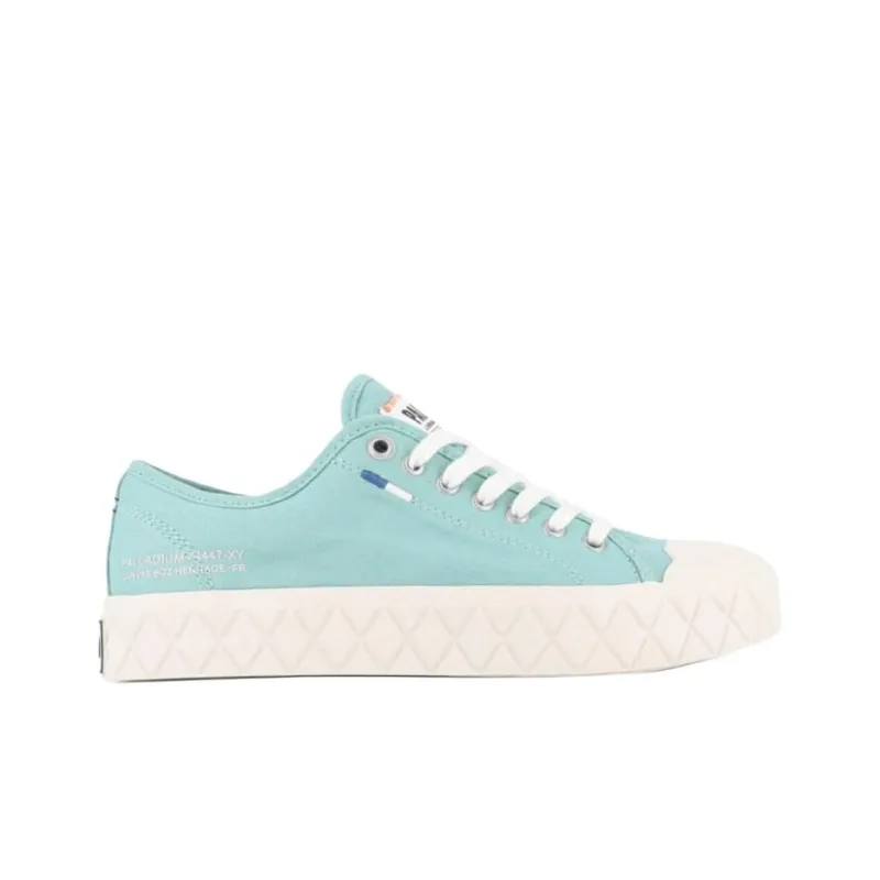 Palladium Palla Ace Anti Slip Wear Resistant Low Top Casual Shoes Unisex Cyan-1