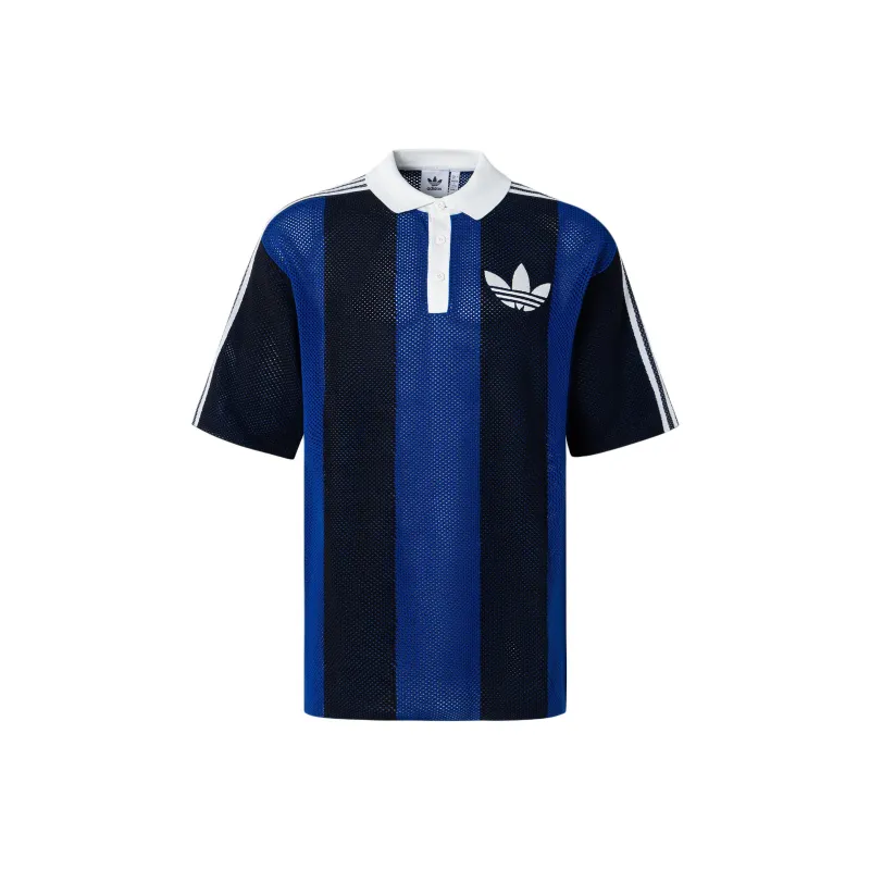 Adidas Originals BLOKECORE SHORT SLEEVE POLO SHIRT Polo Shirt Unisex Black-0