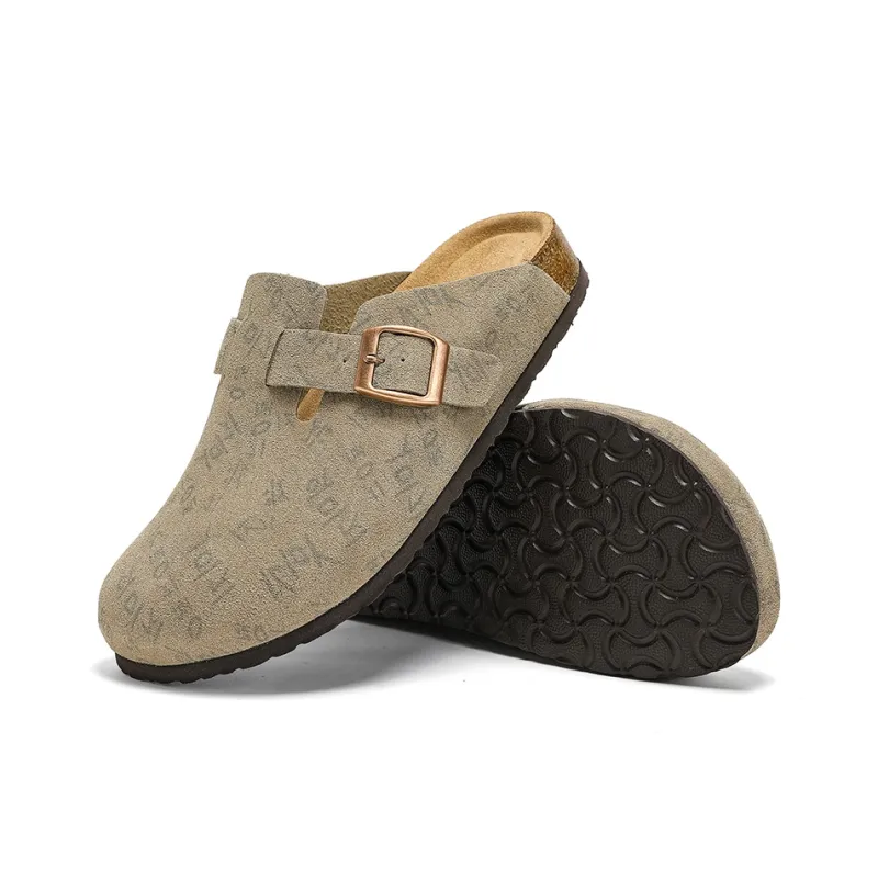 JEANSWEST Slip Resistant Abrasion Resistant Closed Toe Slippers Unisex-12