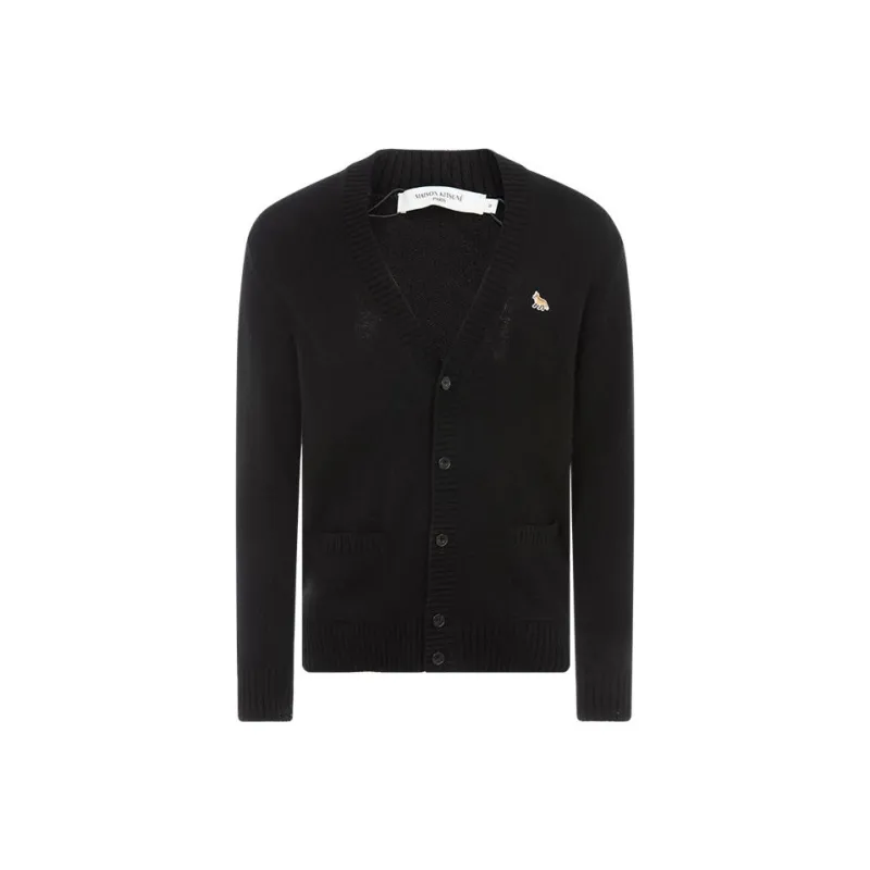 Maison Kitsune Baby Fox Patch Cosy Cardigan-0