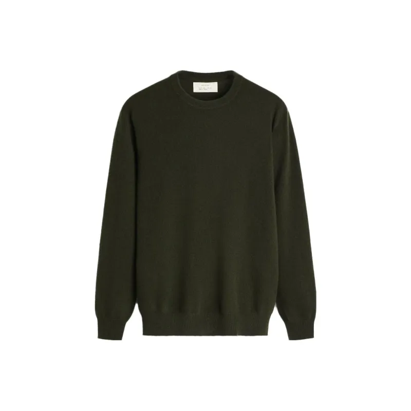 ZARA Cashmere Sweater Men's Dark Khaki-0