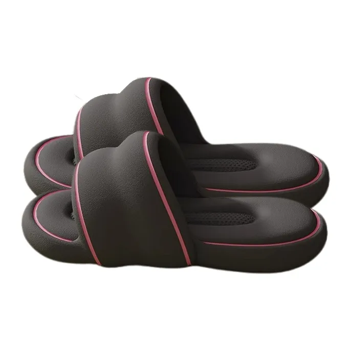 LUNNIFEIYA EVA Squashy And Bouncy Feeling Quiet Slippers For Summer Home Indoor Bathroom Bathing Slip Resistant-0