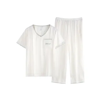 Xuan Liang Pajama Set Women's Flowing Cloud White