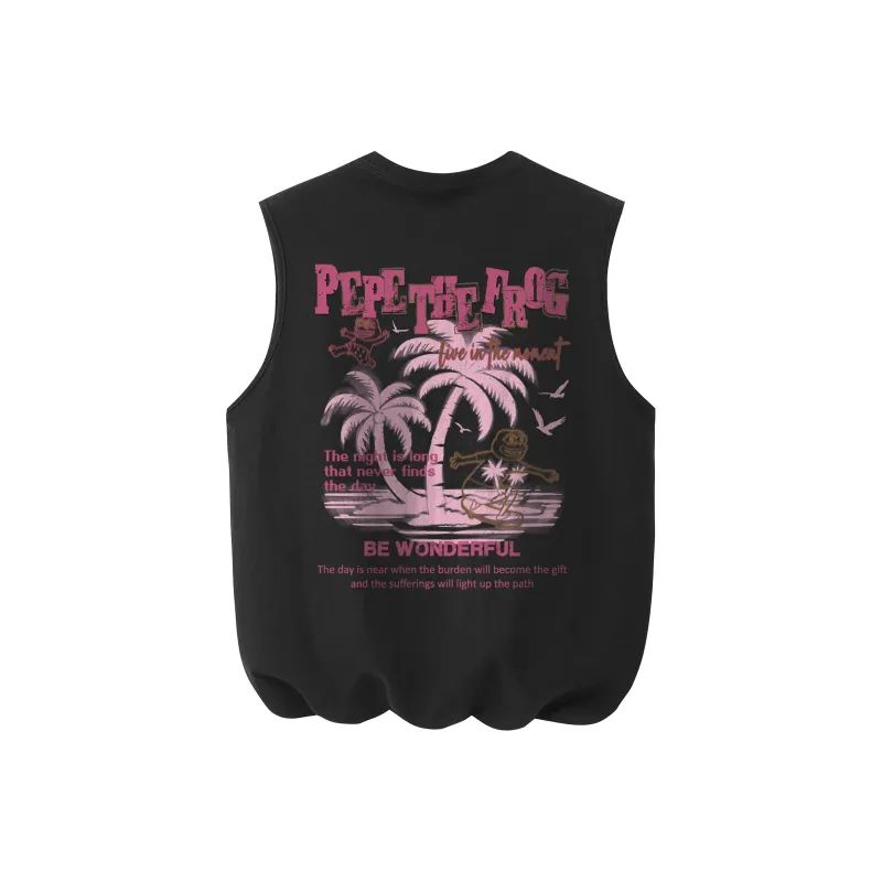 Pepe The Frog Tank Tops Unisex-0