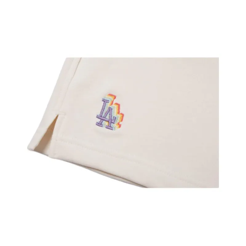 New Era x MLB Casual Shorts Unisex Ivory White-2