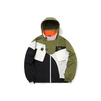 LiNing Jackets Unisex Olive Green