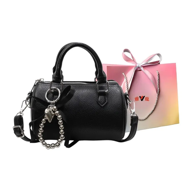 Yalu PU Cylinder Bag, One Shoulder Handbag Women's Multicolor-0
