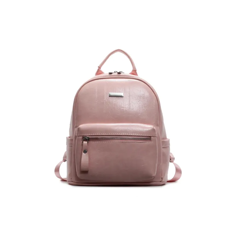 Yalu PU Backpack Women's Black/Brown/Pink/Gray/Ecru-12
