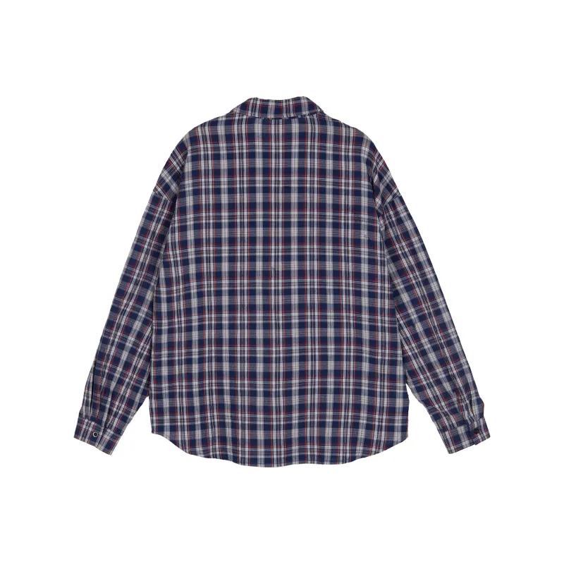 ZUOBEIKA Shirt Unisex Blue Coffee Color-1