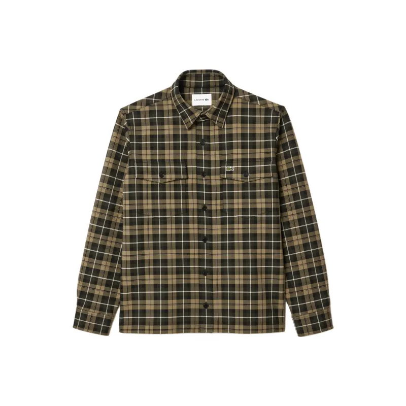 LACOSTE Shirts Men Yellow-0