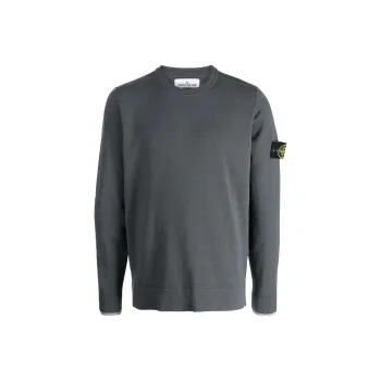 STONE ISLAND Compass Patch Crewneck Jumper