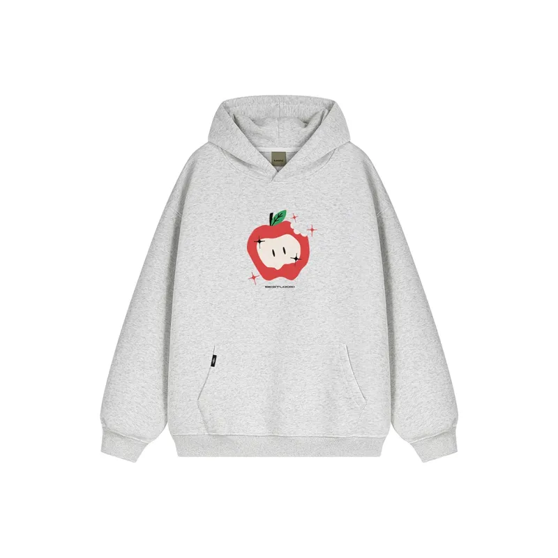 LOOX! Sweatshirt Unisex White Heather Gray-0