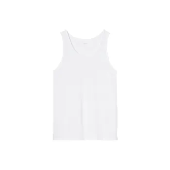 UNIQLO AIRism Mesh Series Tank Tops Men White