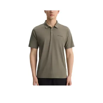 Columbia Tech Trail Polo Shirt Men's Olive Green