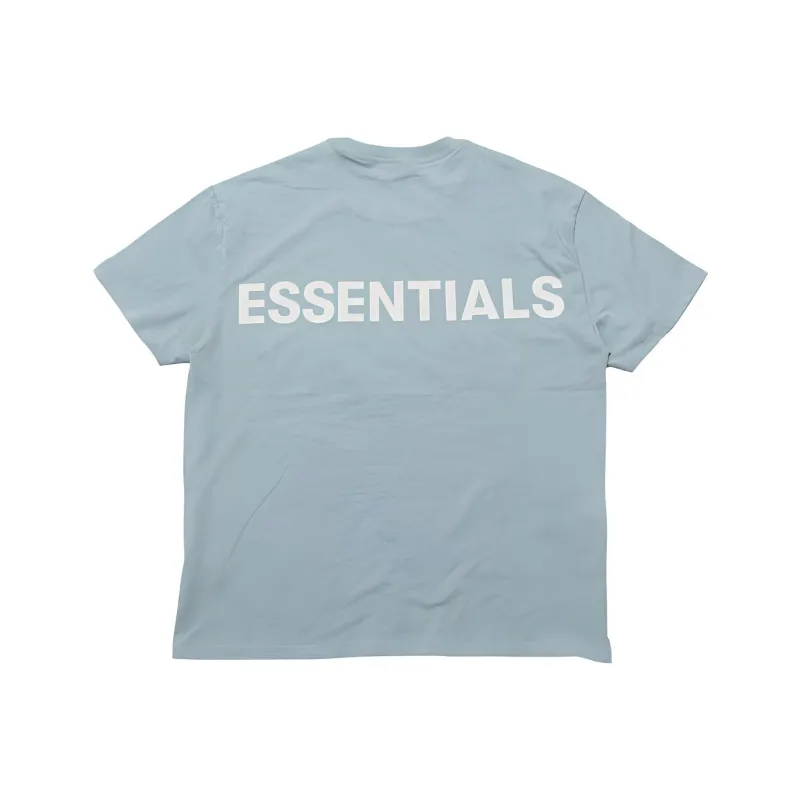 Fear Of God Essentials SS20 T Shirt Men's Light Blue-0