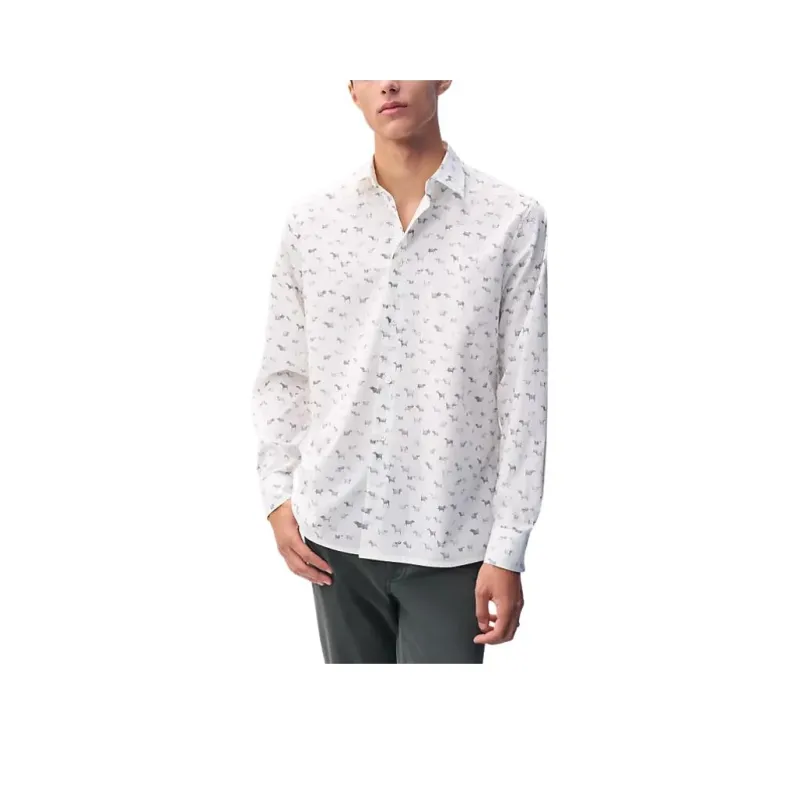 HERMES Shirts Men White-0