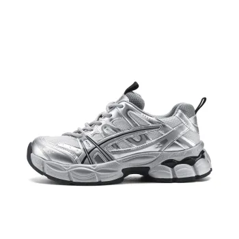 FIVE PLUS Low Top Chunky Sneakers Women's Silver