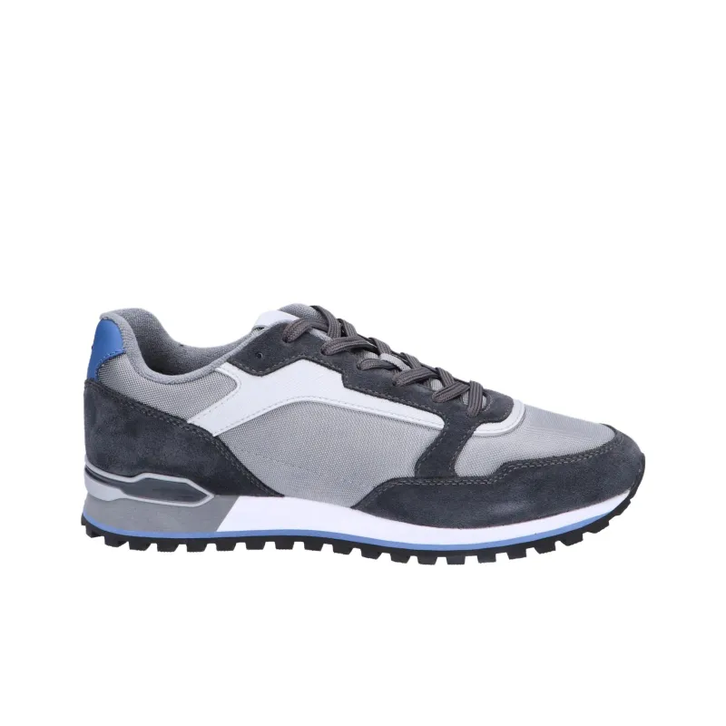 HUGO BOSS Parkour L 034 Low Top Casual Shoes Men's Gray Blue-1