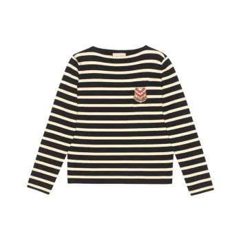 GUCCI Striped Lyre Sweater