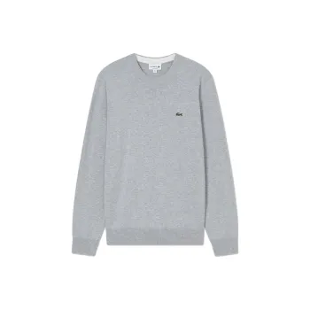 LACOSTE Knitwear Men's Silver Light Gray