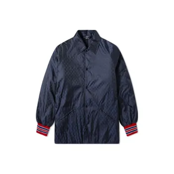 GUCCI Jackets Coats Men's Marine Blue