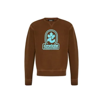 DSQUARED 2 Logo Printed Crewneck Sweatshirt