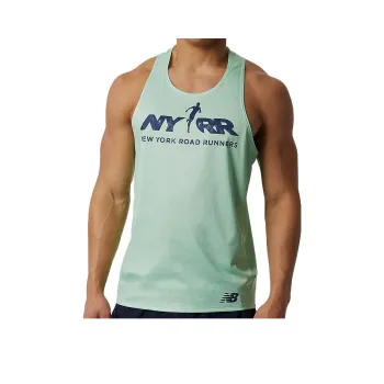 New Balance Nyrr Run For Life Tank Tops Men's