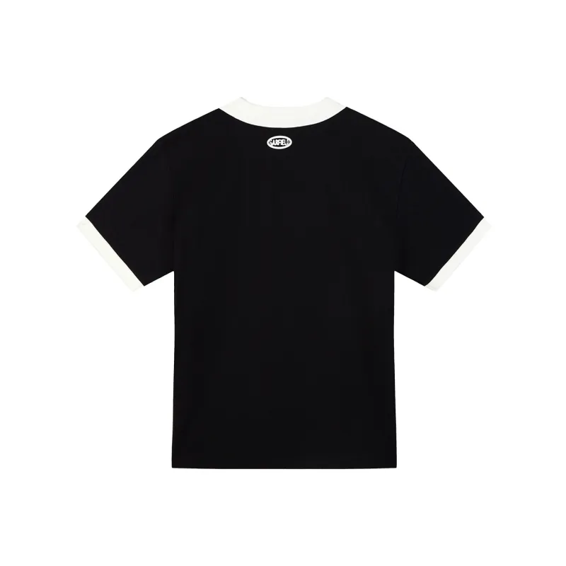 FUN X Garfield SS24 Polo Shirt Unisex Black-1