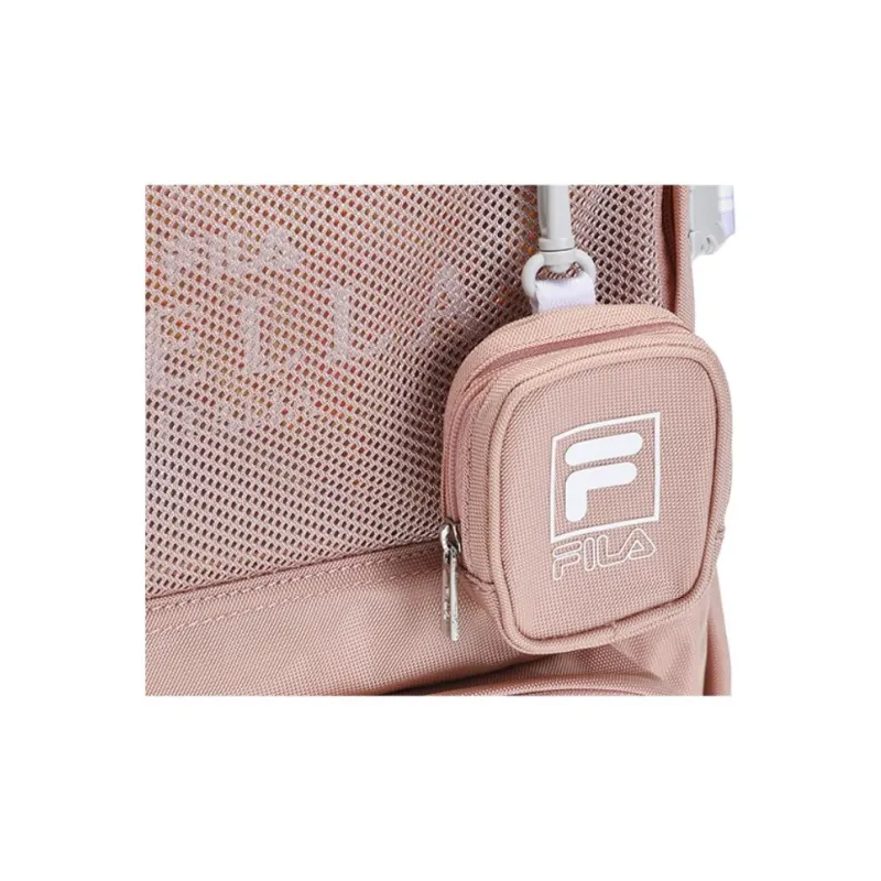 FILA Polyester Backpack Women's Dark Peach Red-3