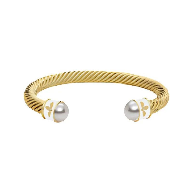 Halcyon Days Brass Bangles Unisex-2