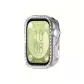 Transparent-Single-Breasted Diamond[PC Semi-Enclosed Cut-Out Hard Shell]