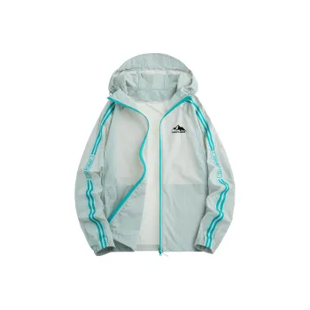 UPZCY Sun Protection Clothing Unisex Light Gray Green