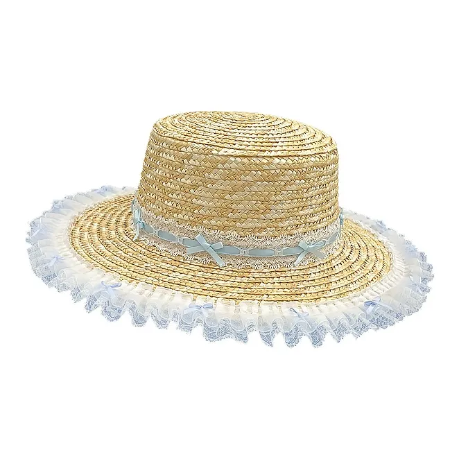 Mulinsen Straw Woven Bucket Hats Unisex-2
