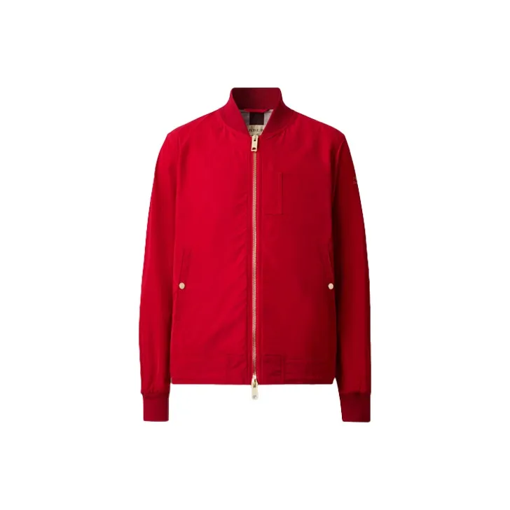 Burberry Jackets Coats Men's Red-0